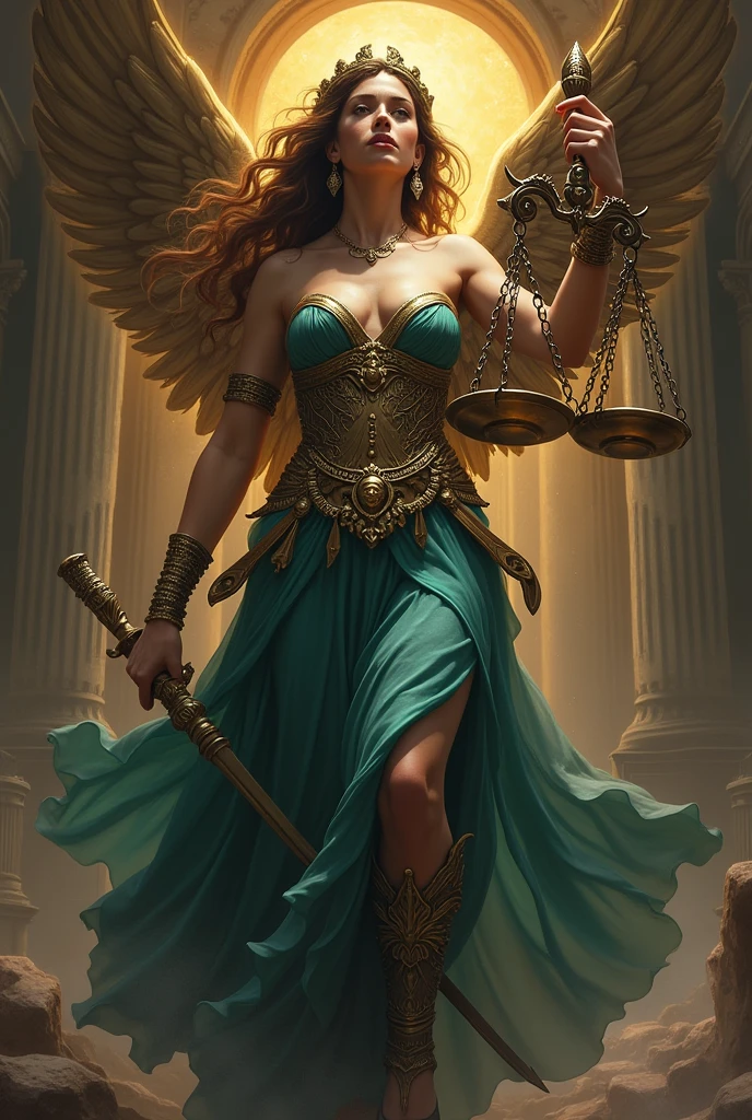 Nemesis goddess of justice 
