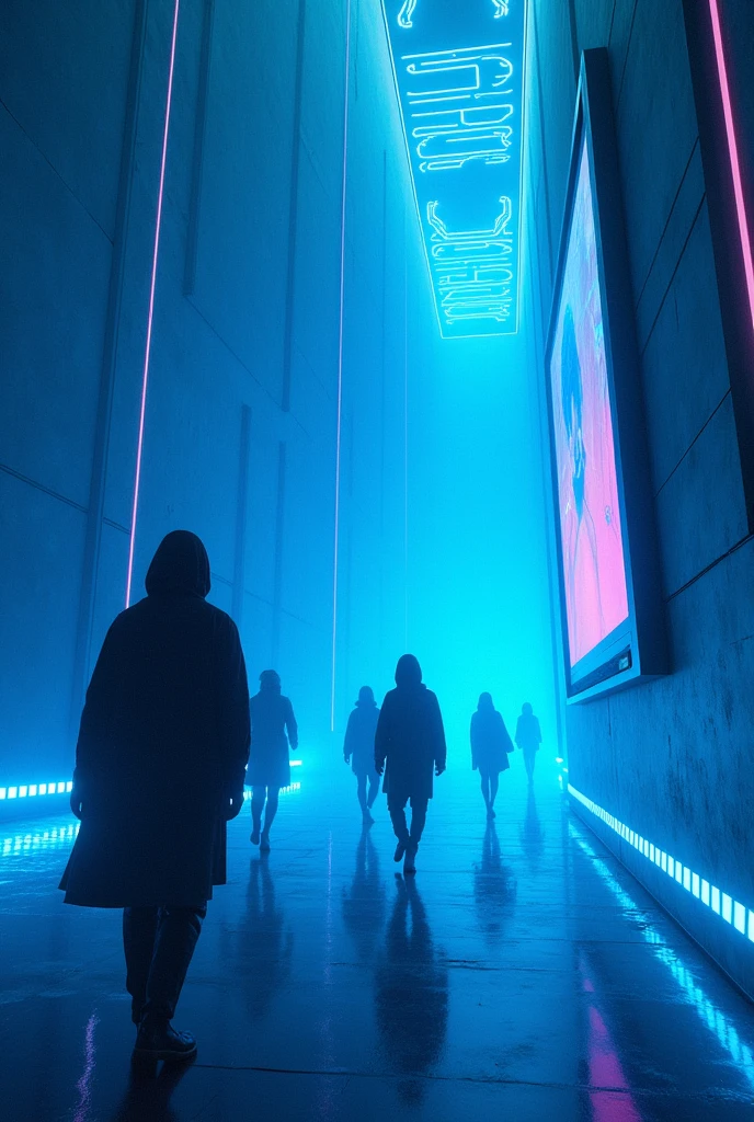 Blue cinema 