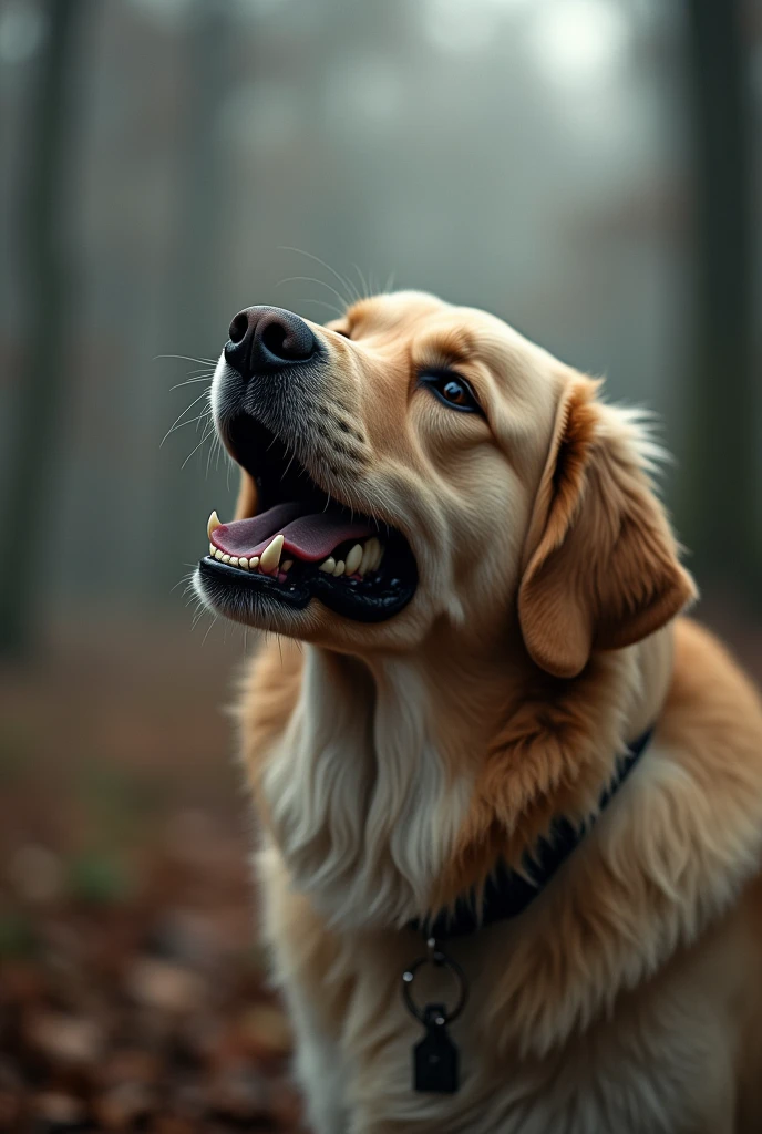 dogs barking at death