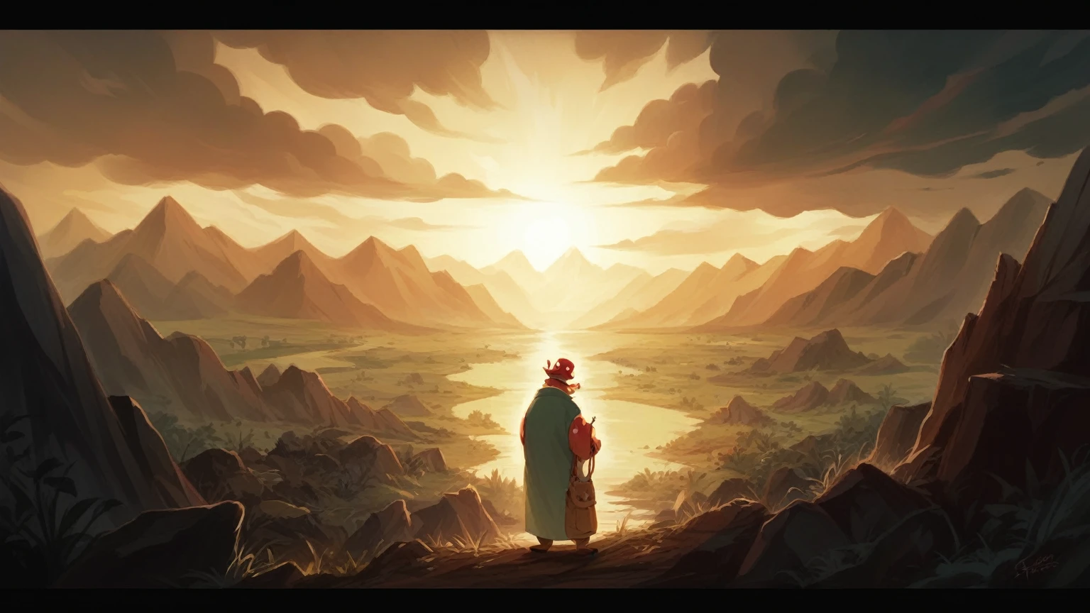 turn this photo into a disney pixer style animation 
