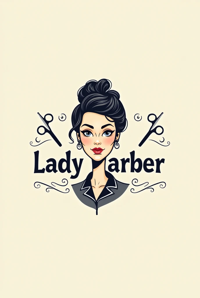 Ladybarber logo