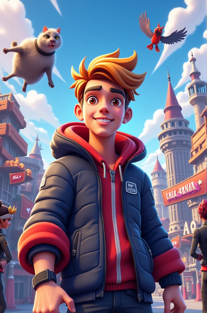 Skins de rubius and fortnite 