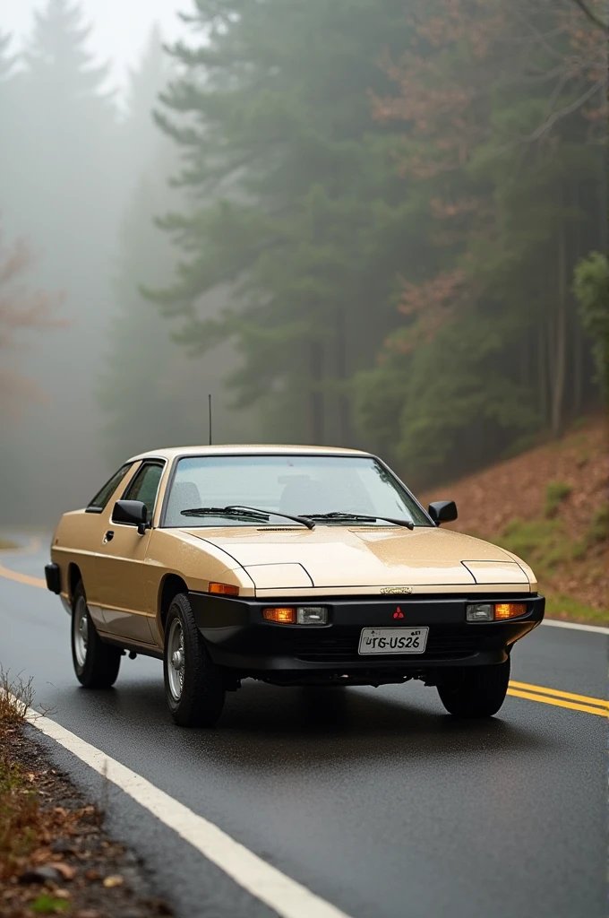 Ritter Goods image of a 1990 Mitsubishi Pantera pickup truck in beige color