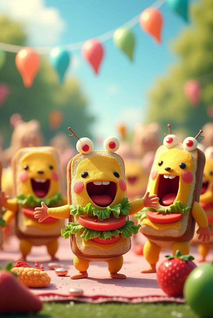 Sandwiches felices