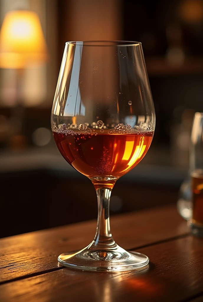 Father's Day with a glass of liquor