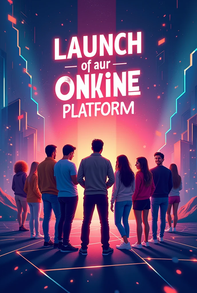 A we are now online poster