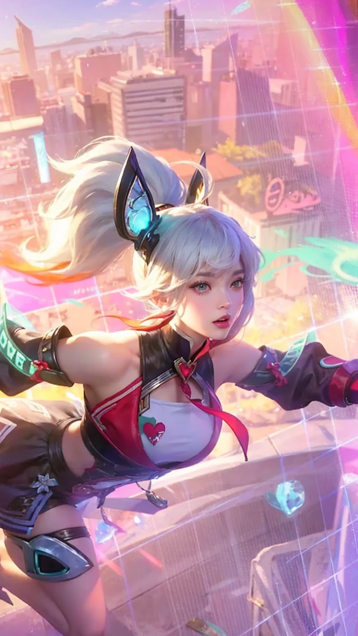 Masterpiece, ultra HD, detailed all pictures, close up of beautiful girl, fanny from mobile legends,highly detailed characters, mobile legends characters, inspired by fanny,