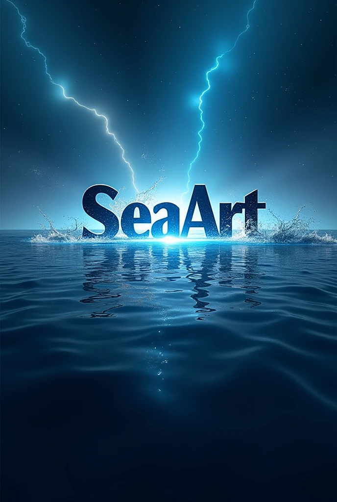 Design a sleek and modern typography poster to promote the 'SeaArt Infinity' model. The poster should emphasize the groundbreaking nature of this model with the text 'SeaArt Infinity' in bold, futuristic typography at the center. Below, include the message 'Créez des images sans limites avec une qualité infinie' in a clean, professional font. The background should be visually striking, using a mix of deep blues, bright whites, and subtle gradients to evoke a sense of infinite possibilities and cutting-edge technology. At the bottom, include a call-to-action 'Testez-le dès maintenant!' in an eye-catching, contrasting color. (Ultra quality: 1.3), high contrast, HDR, 8K, modern design, graphic design, professional layout.