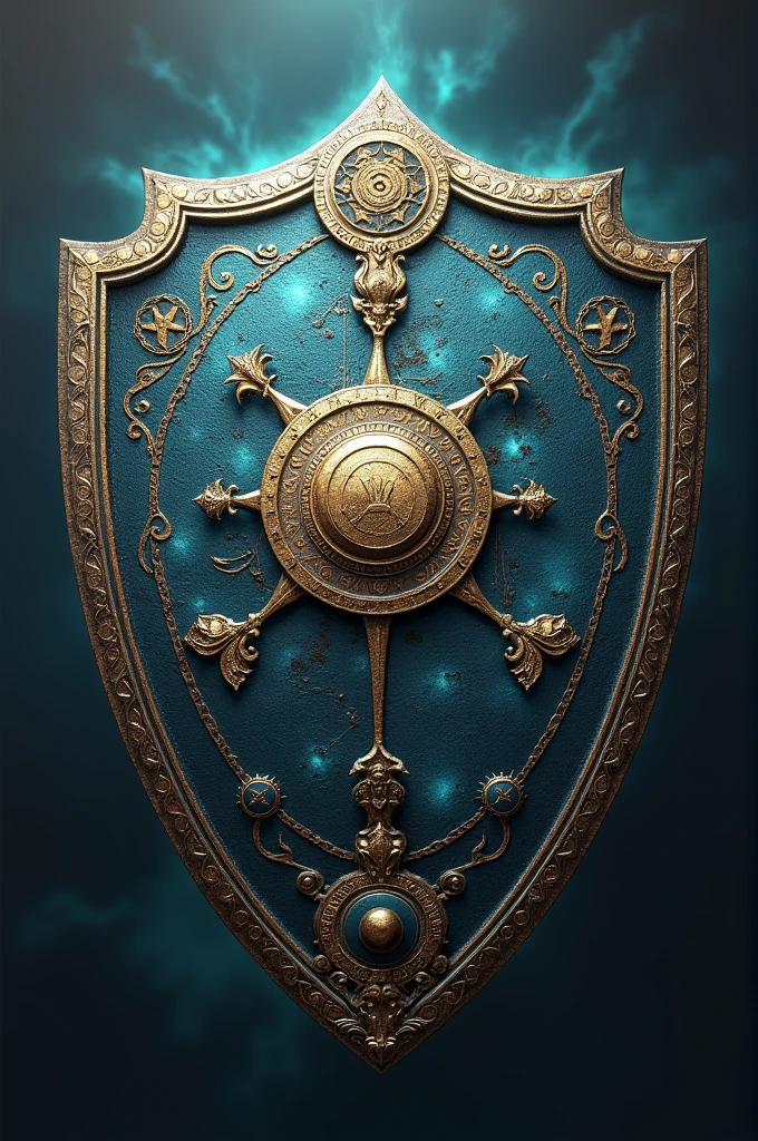 Draw the shield of the normal of tiripetio 