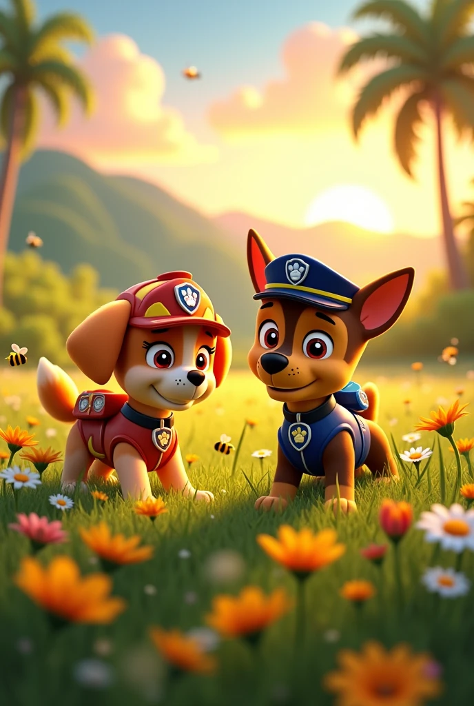 Paw Pattol Skye and chase on a honey
in Florida