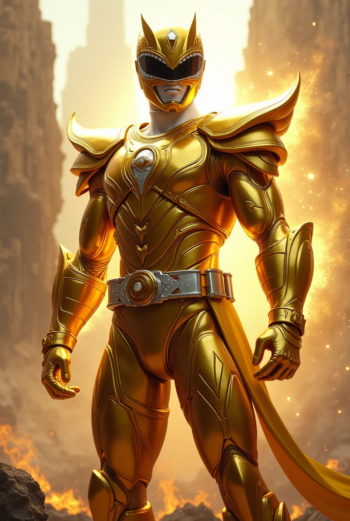 Power Ranger gold 
