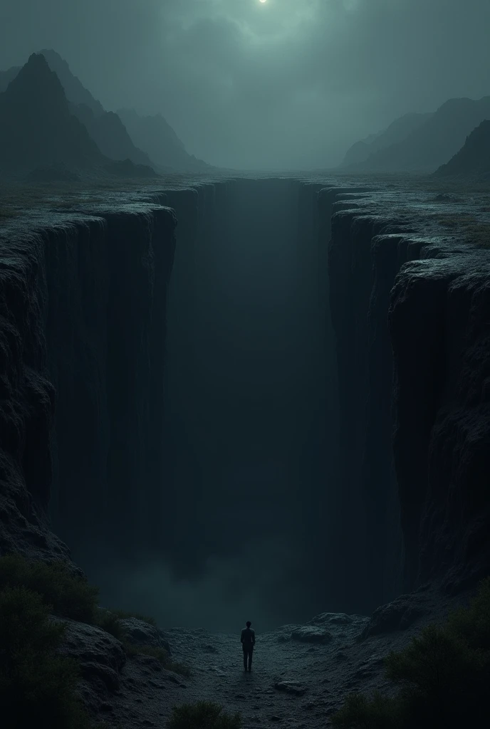 Le fond sans puits  aspect sombre