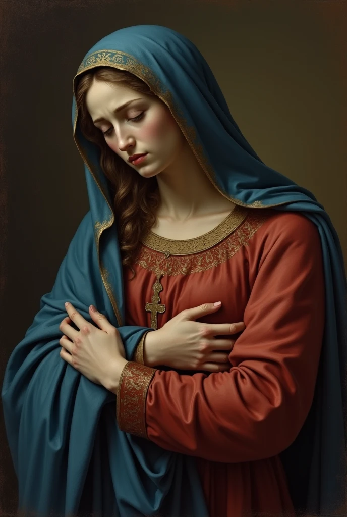 Create an image of Our Lady of Sorrows