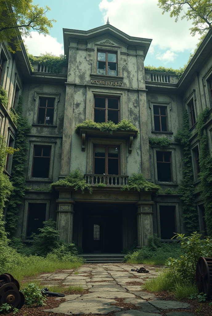 Abandoned movie hotel