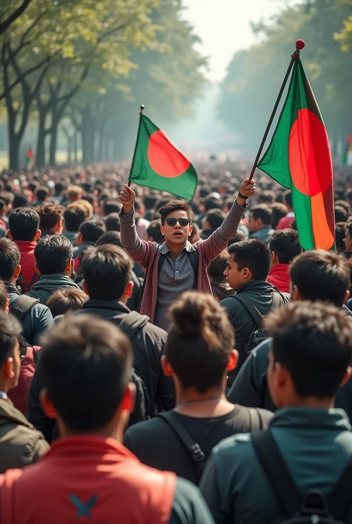 Recent Bangladesh student movement 2024. Bangali are strong, nobody can't breack. Bloody students and the map. But other studest doestn't afraid. They come forward. Attach a quote about it.