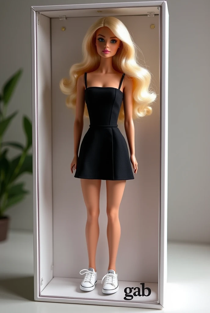 cinematic photo of a slim 18yo supermodel wearing a silk dress and heels as she browses the museum, blonde hair blue eyes, bun hairdo, glasses, petite, busty cleavage, art by H.R. giger, looking at viewer, happy, intricate detail