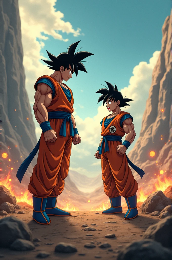 Goku vs chaves