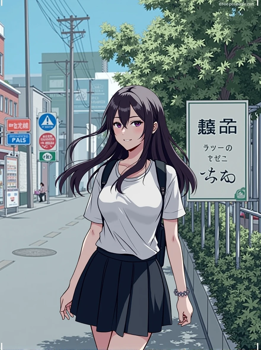 1girl, solo, wear t