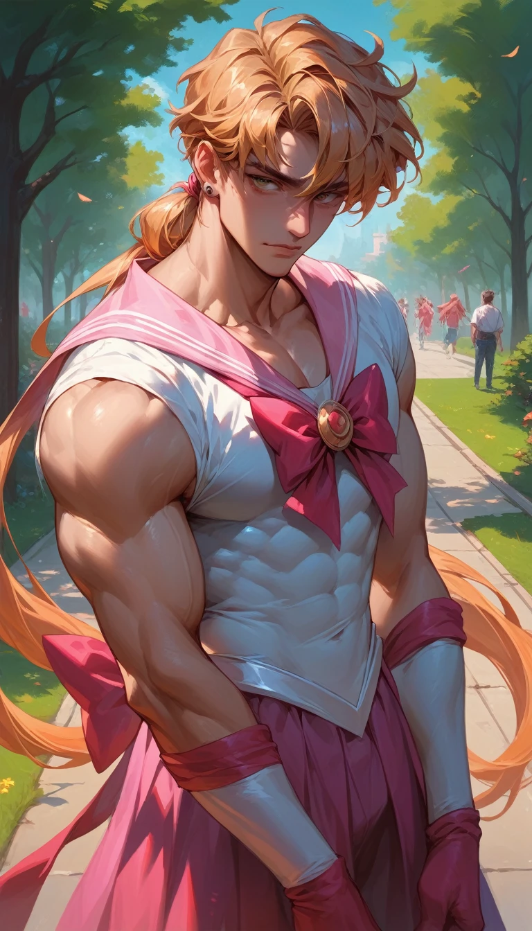 ((add hair to his body))