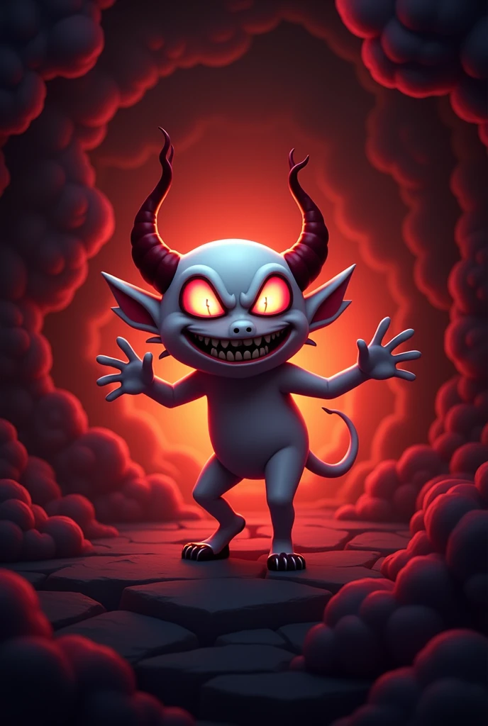 Create me a Hazbin Hotel style TikTok logo