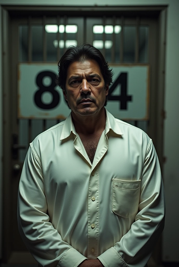 create Imran Khan image in jail with 804 number
