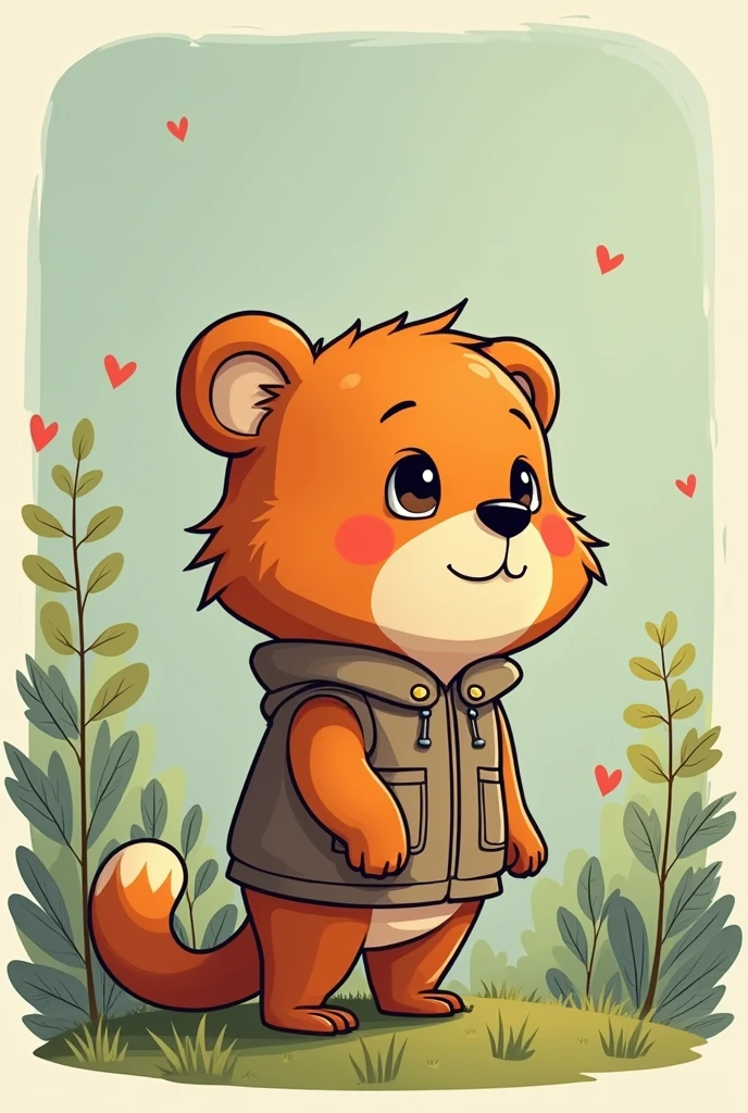 illustration from the cartoon Cheburashka