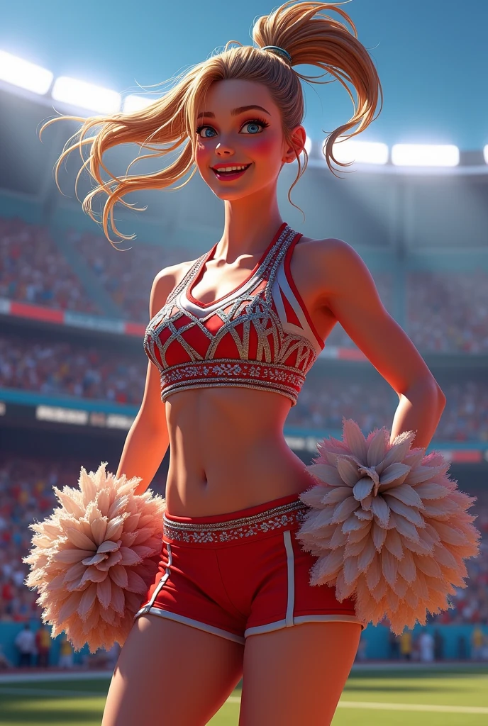 Cheerleading costume design
