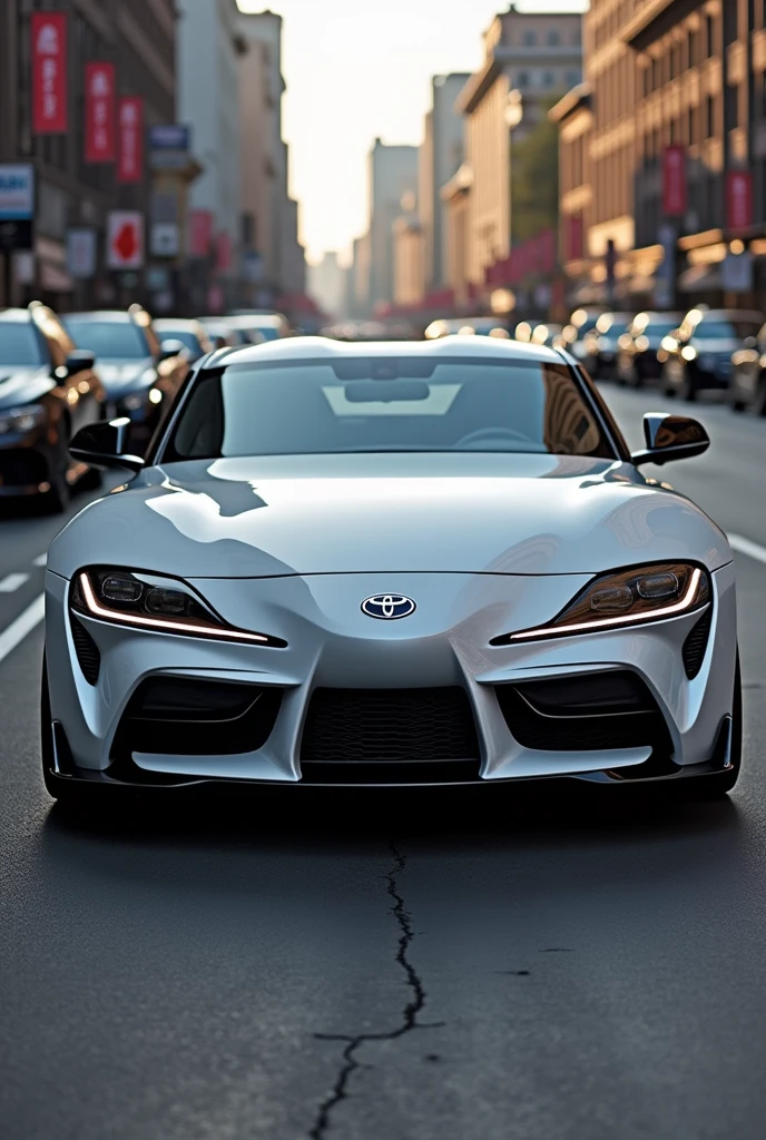 Can you make me a template of a Toyota Supra?
