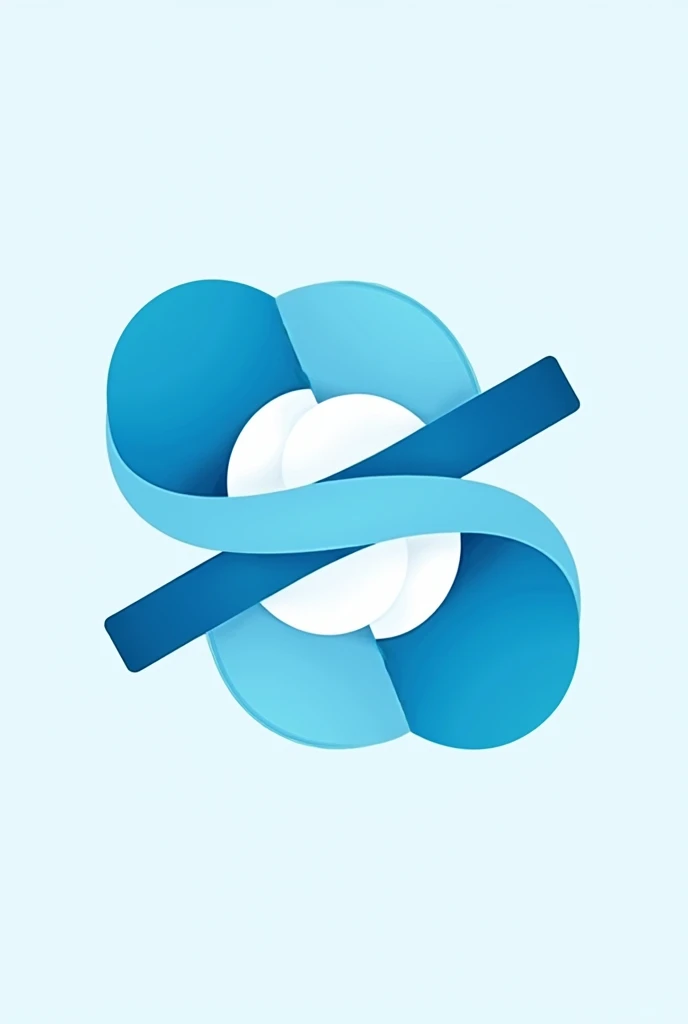 A logo for a mathematical educational project with a predominant color of blue and white that says “Entendiendo mis finanzas”