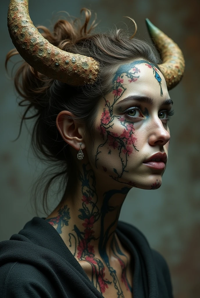 A succubus remplace in a woman’s head