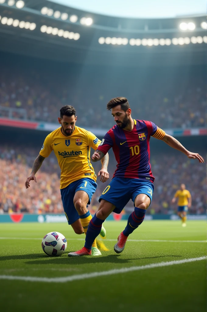 Neymar and messi