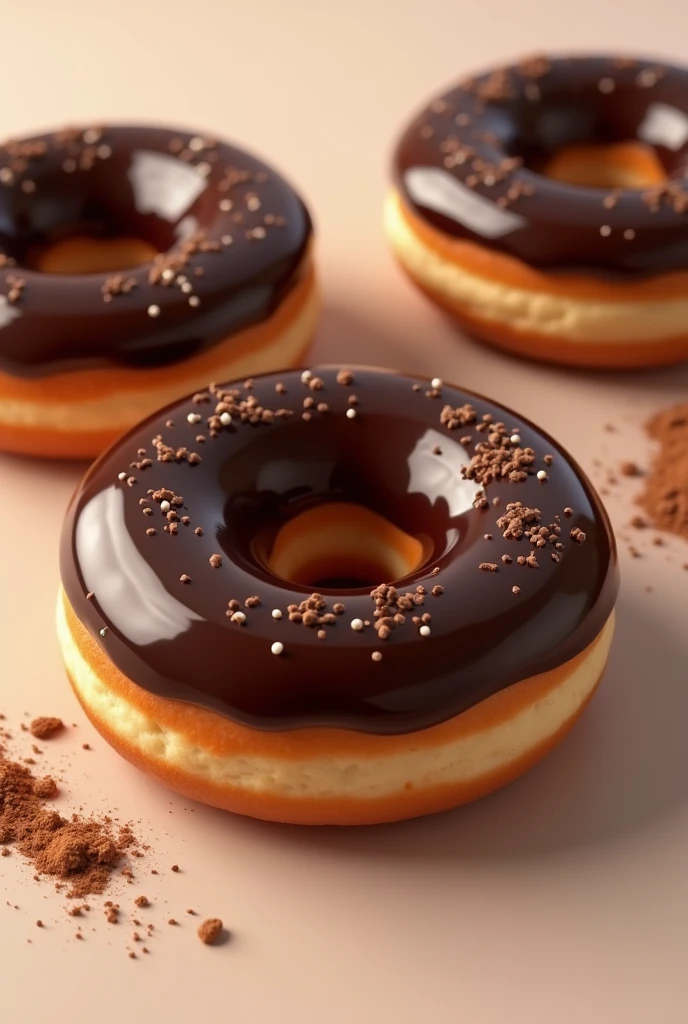 Chocolate donuts