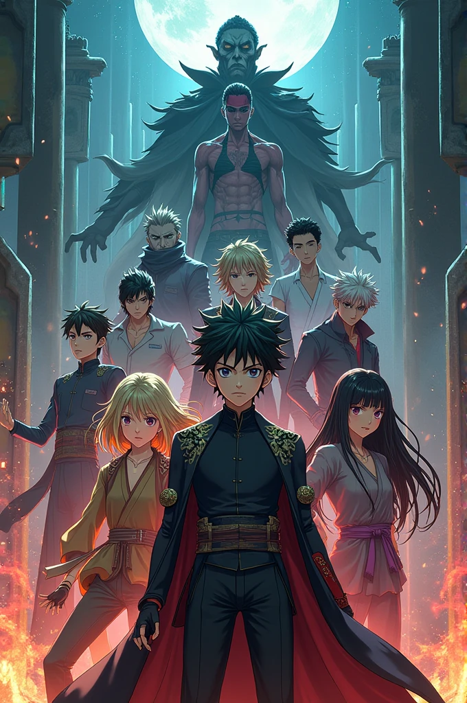 All jujutsu kaisen characters
