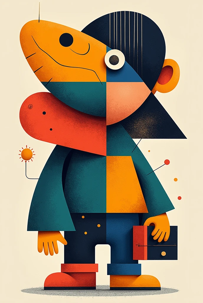 Easy cubism art