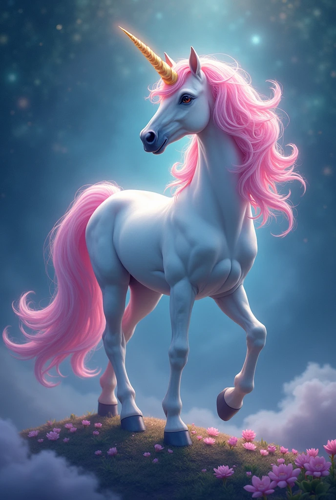 A magical unicorn