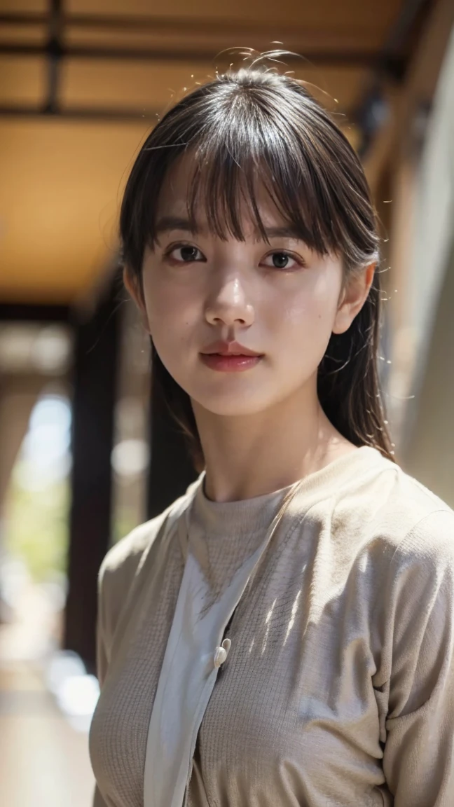 Cute Japanese Women Photos, Little Woman, 20-year-old, (photo Realistic:1.4), (hyper Realistic:1.4), (Realistic:1.3), (Smoother lighting:1.05), (Improving the quality of cinema lighting:0.9), 32K, 1 girl,20-year-oldの女の子, Realistic lighting, Backlight, The light shines on your face, Ray Tracing, (Bright light:1.2), (Improvement of quality:1.4), (Highest quality Realistic textured skin:1.4), fine grain, Detailed face,(smile:0), (Emphasis on face close-up:1.3), (Enhances the beauty of skin texture:1.1),((Extremely precise and accurate anatomy:1.0)), (Enhances the beauty of skin texture:1.1), Clean and glowing skin, mesh, thin:1.2, (Realistic:1.3), Realisticなライティング, (Smoother lighting:1.05), 32K, One Japanese woman, fine grain, Detailed face, (Film Grain:1.1),(Accentuates body lines:1.1), High resolution, Natural look, Kind eyes, Improves hair quality, Delicate light and shadow, Transparent muscles, Graceful pose, Beautiful Eyes, Sharp details, Soft light reflection, Beautiful contours, Delicate skin tone, Fine hair texture,Cute Japanese Women Photos,