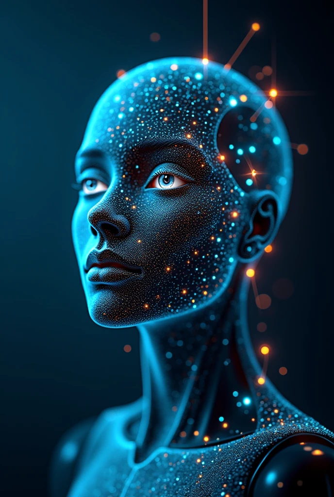 Create an image with the main theme being artificial intelligence and a name that carries IntelliNews