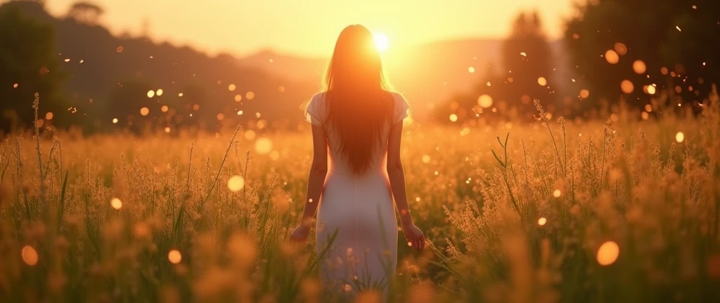 Create a Facebook cover image :
5. Main Scenario:
• A field or garden at sunrise or sunset, with soft golden or lilac light radiating. The setting should symbolize new beginnings and enlightenment.
6. Central Figure:
Lush nature - lush tropical garden, natural flowers.
7. Symbols and Graphics:
• Include a discreetly placed Star of David, perhaps at the edge of the image or subtly in the background, to represent Kabbalistic Numerology.
• Add elements of numerological diagrams or artistically scattered numbers in the background, suggesting the deep analysis of numerological study.
8. Light Elements:
• Use soft, golden lights radiating around the woman, creating a mystical lighting effect.
• Add small stars or points of light around the central figure to increase visual appeal.
Style and Tone:
• Soft and comforting.
• Mystical and attractive.
• Mix natural light with graphic elements to create a harmonious look.
