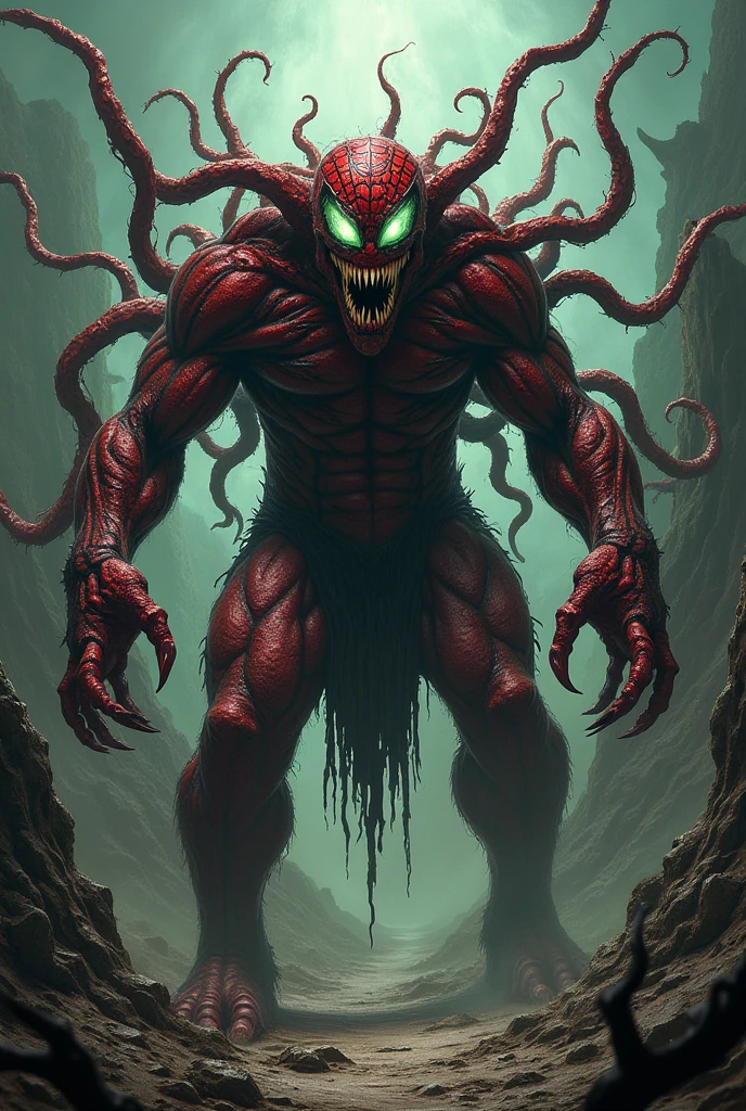 Fuses Dark Carnage and Carnage God of Symbiotes from Vol 36