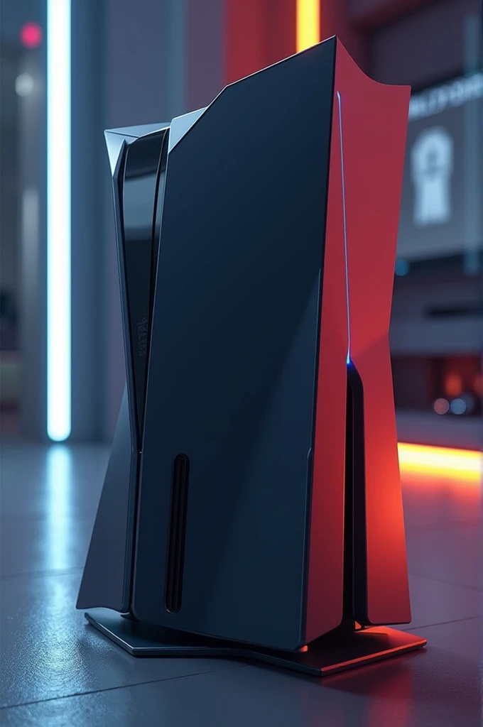 Generate photos of cool game console design