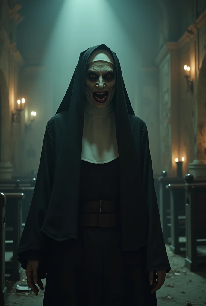 Un video for tik tok. Muv the Nun horor