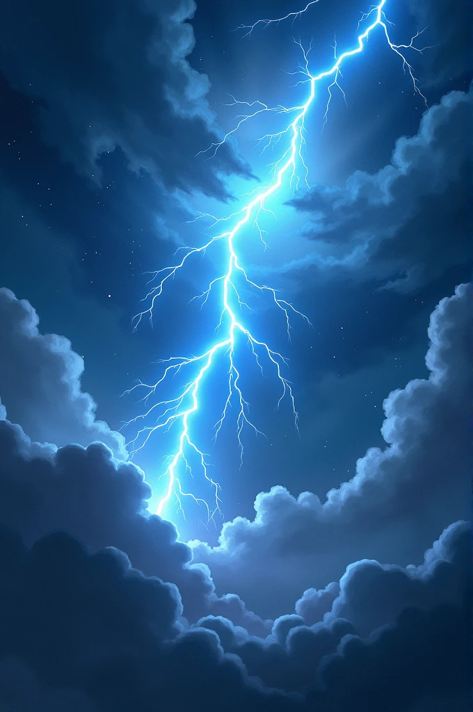 Sky with ⚡🌟
