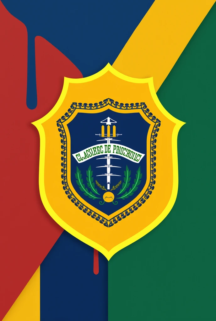 Create a flag symbol, to represent the school of Piauí obs: 1,2nd and 3rd year of high school