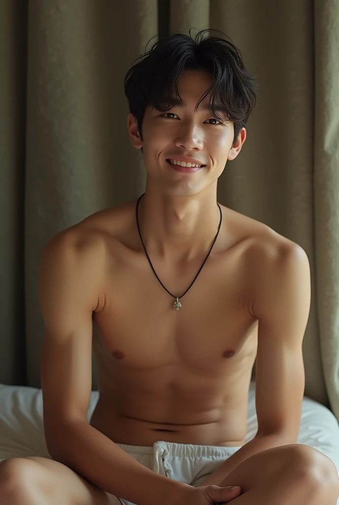 พื้นหลังmanหาด, There was a lot of dirt on his half-breeches., Armpits are very smooth., The fingers are very detailed., Don&#39;t combine the body., Two young boys, Wrapped well, bare, , hug and kiss , age boy, (realistic, Masterpiece, best quality), Pale white skin, ผู้manมีกล้าม, big lump, charming, charming, Wear a necklace around his neck., bareเปล่าโดยสิ้นเชิง , Large penis, realistic, bareเปล่าเต็มที่, bare, perfect , man , การสร้างแบบจำลองสำหรับphotography, Editorial style, ผู้manหล่อ, detailed face,  topless, shirtless, เด็กmanอายุ 17 ปี, very young boy, Cinematic soft lighting illuminates a stunningly detailed and ultra-realistic handsome korean man supermodel, short hair, clear honey colored eyes, captivating perfect smile, sensuality, ผู้manร้อนแรง, Very handsome, Showing off his sweaty body., Has a lot of muscle and a six-pack., Thin, compact, full body, 8ก, photography, Masterpiece, detailed face, Detailed eyes, detailed hands, sit, Spread your legs, Wear only half-length underwear., The body is very wet., The body sweats profusely., Wearing a thin half-gold dress