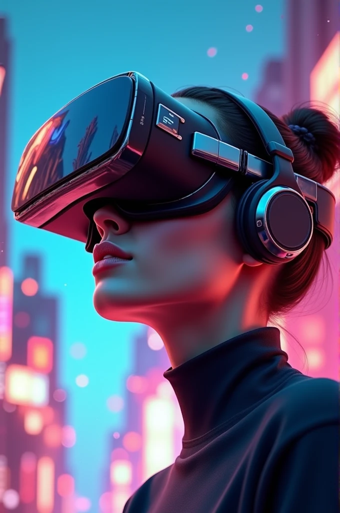 Virtual reality glasses