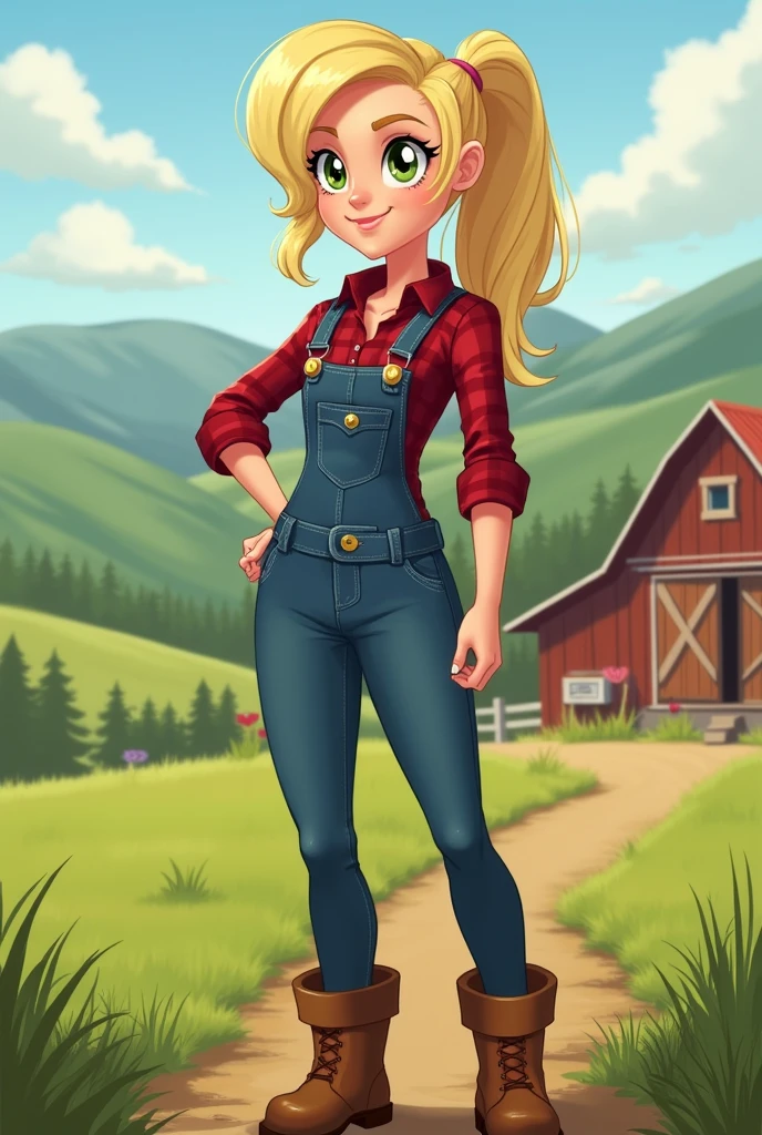Apple jack de my little pony humana.