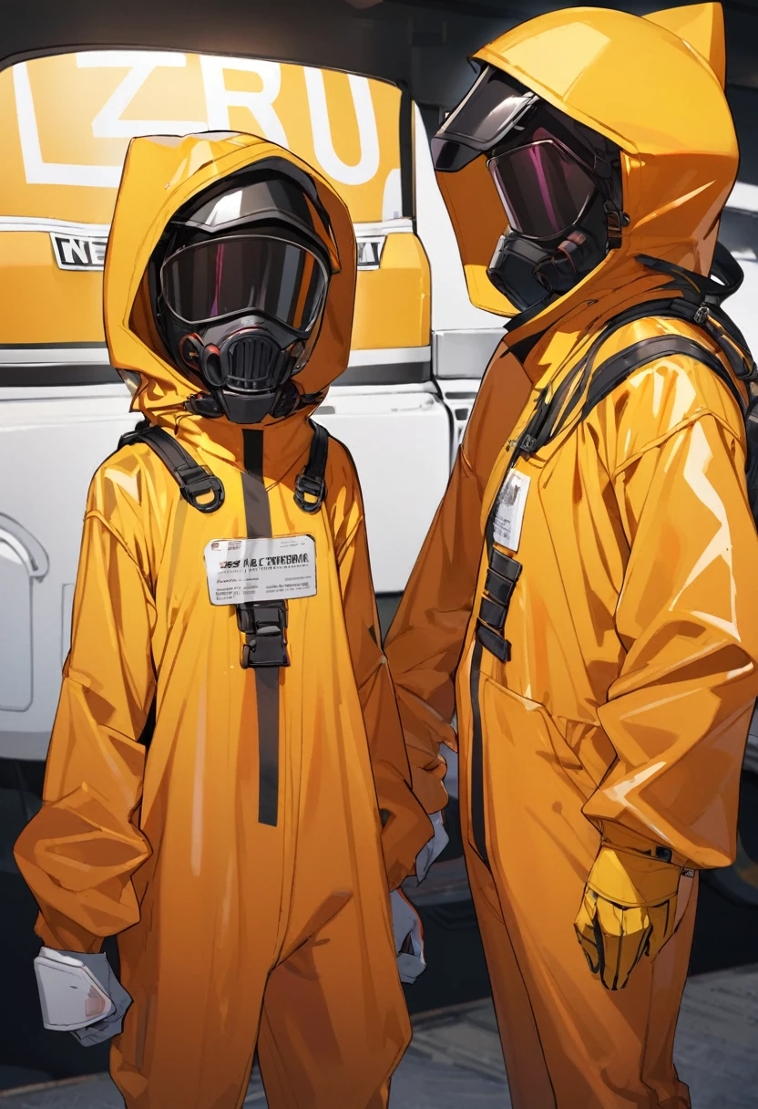 Zero two hazmat suit