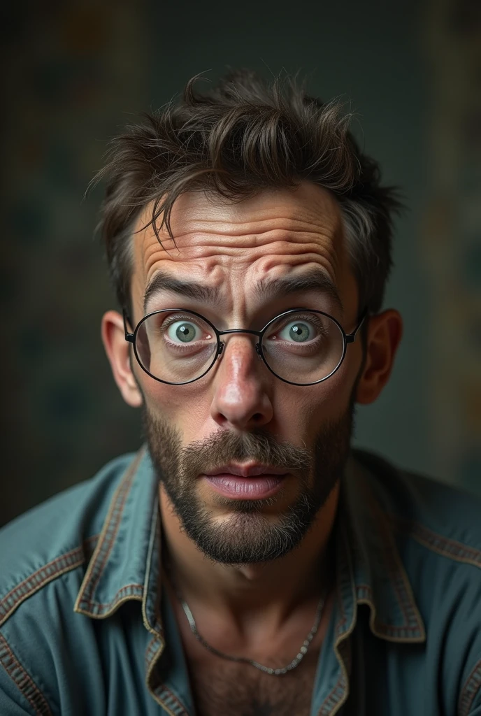 very ugly man