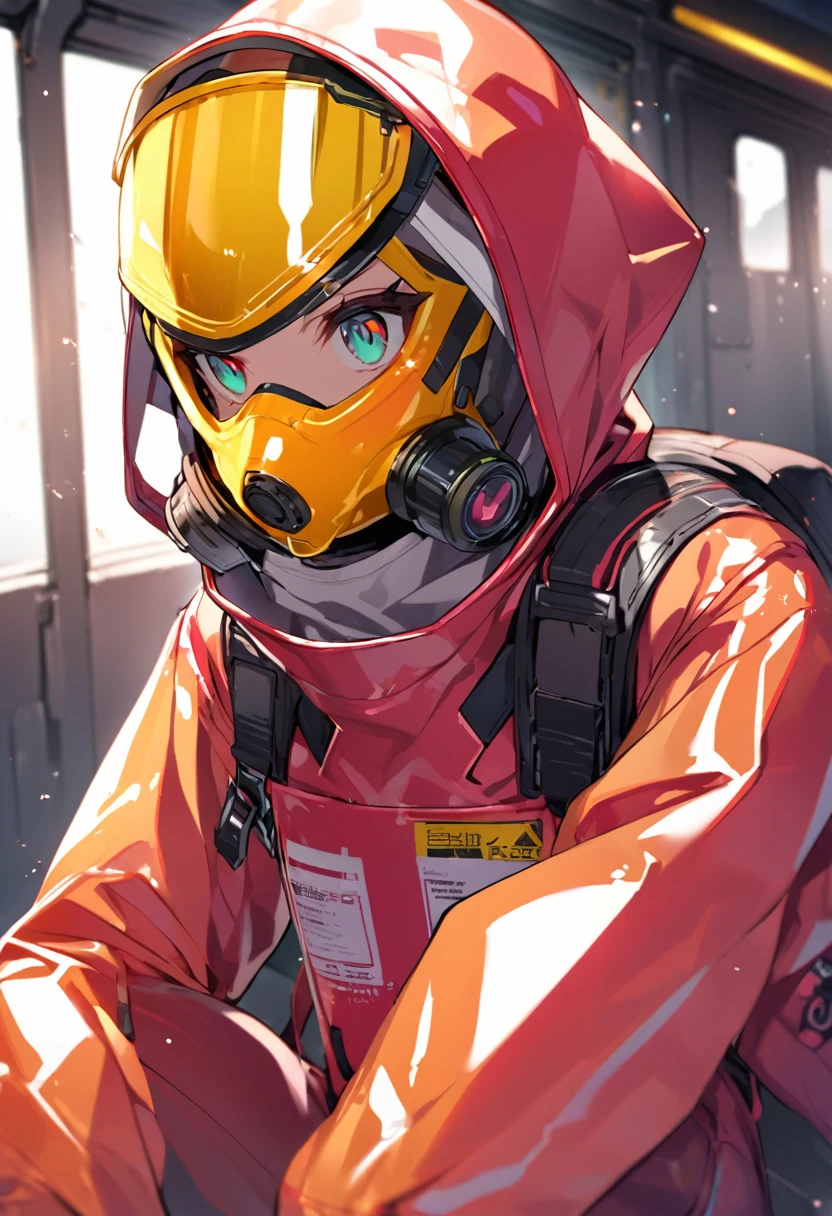 Zero two shiny  hazmat suit