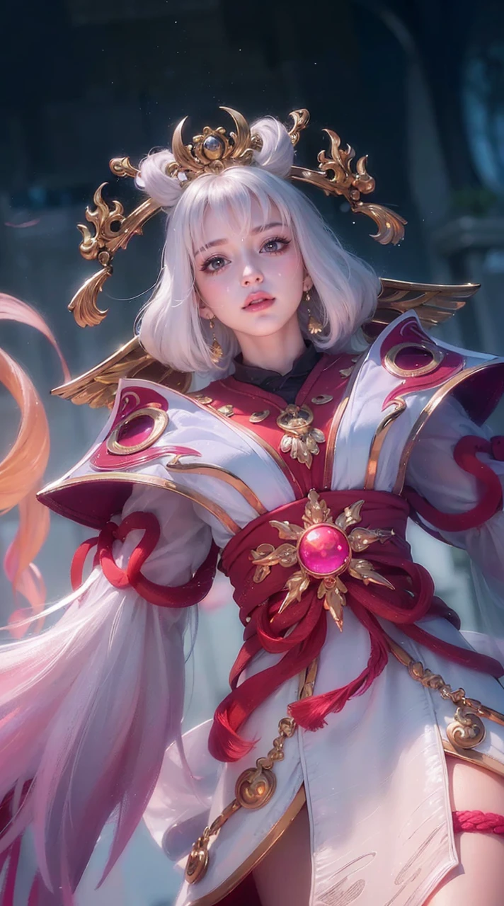 (8k, RAW photo, photorealistic:1.25) ,( lipgloss, eyelashes, gloss-face, glossy skin, best quality, ultra highres, depth of field, chromatic aberration, caustics, Broad lighting, natural shading,) looking at viewer with a serene and goddess-like happiness,